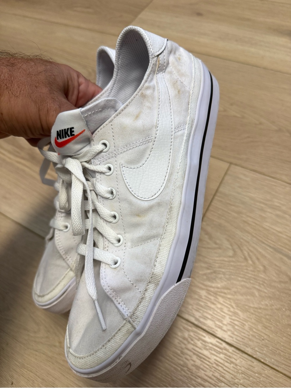 Nike Men's Court Legacy Canvas Casual Sneakers Size 9.5 - Picture 10 of 10